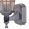 Vaxcel York Textured Pewter Motion Sensor Dusk to Dawn Traditional Outdoor Wall Light with Clear Glass T0678 - alternate 4